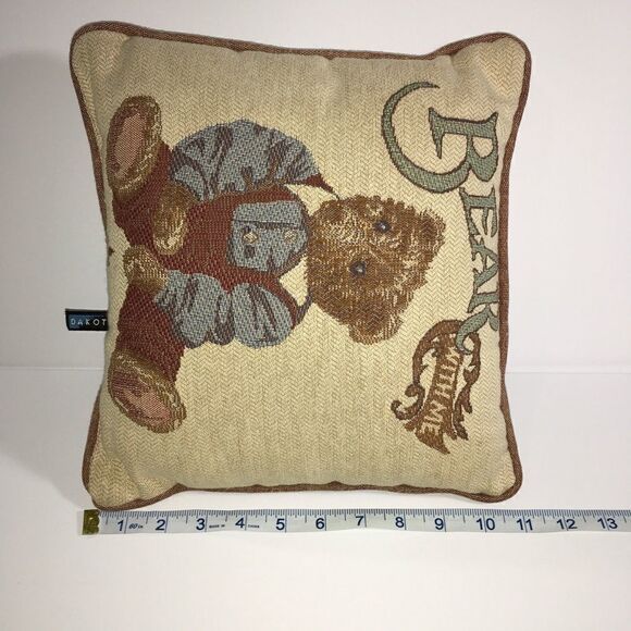 Dakota Bear Pillow Bear With Me Accent Pillow - Picture 3 of 5